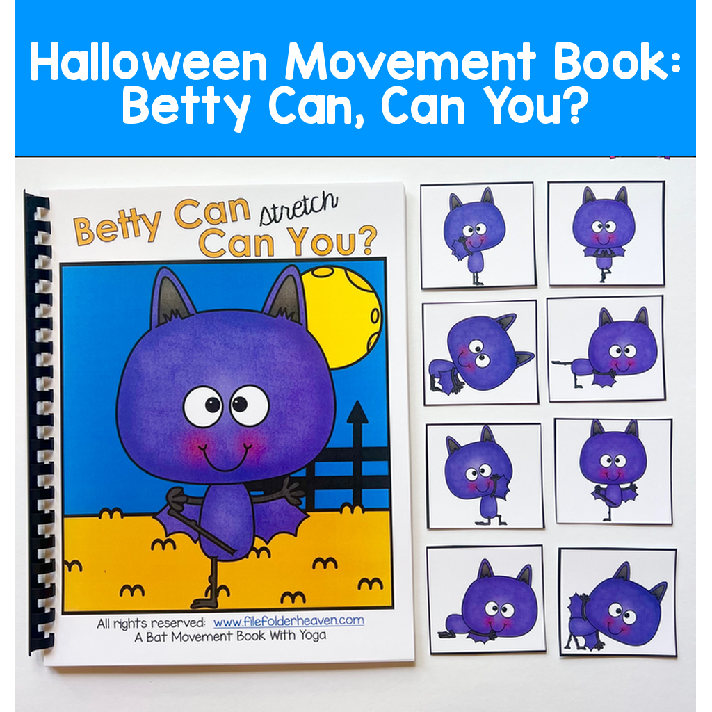 Halloween Movement Book: Betty Can, Can You?